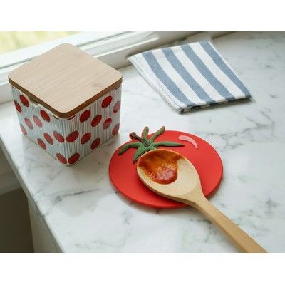 Poggiamestolo Pomodoro 2x15.6x18.6cm FISURA