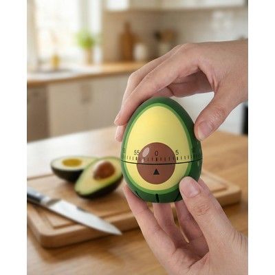 Timer da Cucina Avocado 7.6x6.2x6.2cm FISURA