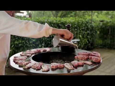BARBECUE LEGNA OFYR CLASSIC BLACK OCB-100-100