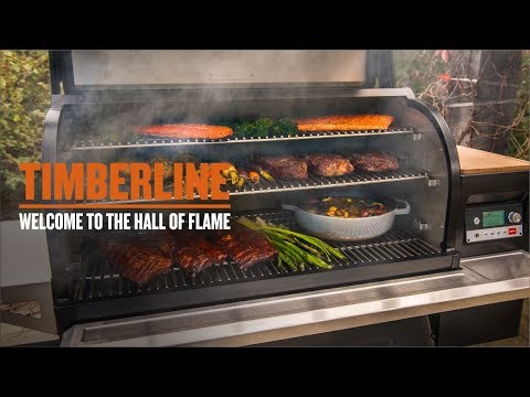 BARBECUE A PELLET TIMBERLINE 850 NERO + MEATER PLUS