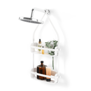 Flex Shower Caddy 31 x 9 x 65 cm Bianco Umbra