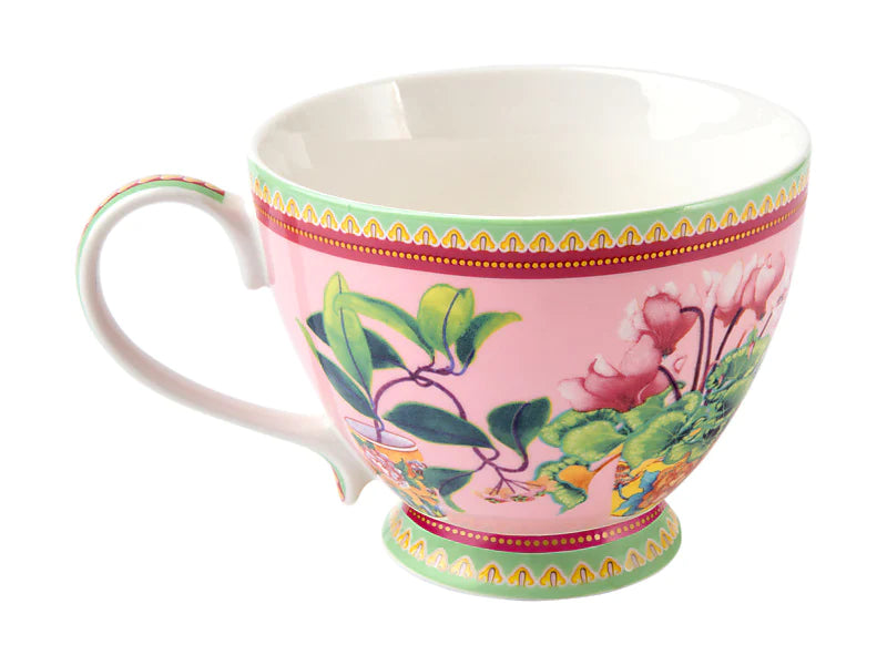 TAZZA MUG 400ML GABBY PALMAS JARDIN CICLAMINO
