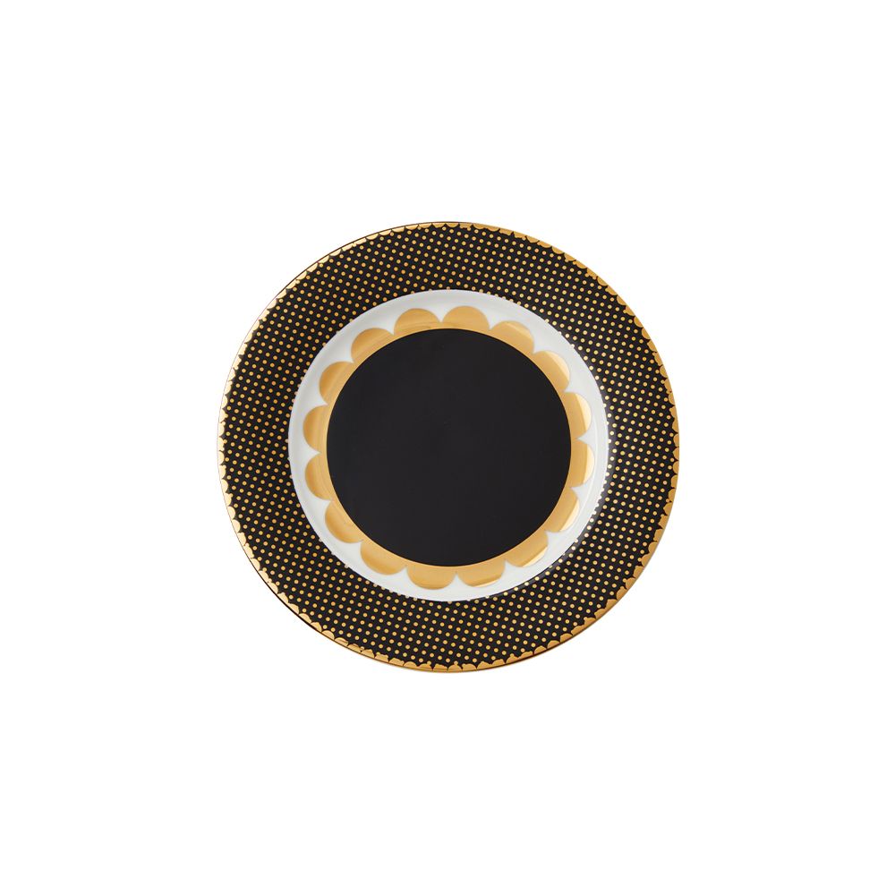 PIATTO DOLCE 19.5CM NERO - REGENCY