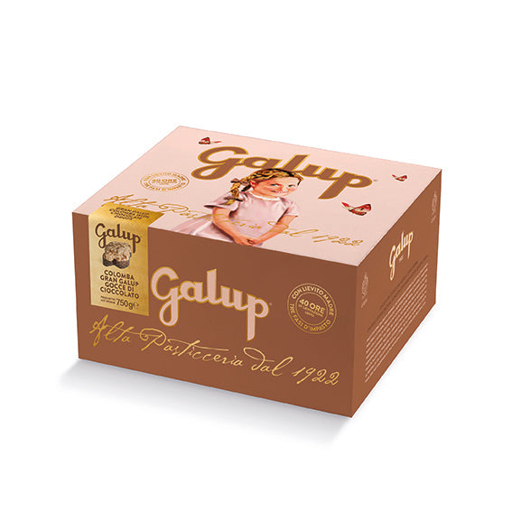 COLOMBA GRAN GALUP CON GOCCE DI CIOCCOLATO 750GR