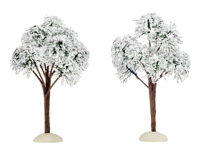 Mountain Pine Set of 2 Verde e Bianco Luville