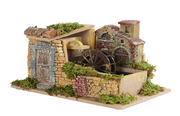 Mulino Acqua per Presepe 27 cm Multicolore Peraga Christmas