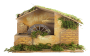 Mulino ad Acqua 22x17x18H Multicolore Peraga Christmas