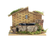 Fontana per Presepe 15x15x15H cm Peraga Christmas