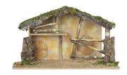 Capanna Presepe 58x29x37cm Peraga Christmas