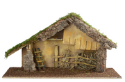Capanna Presepe 57x26x40cm Peraga Christmas