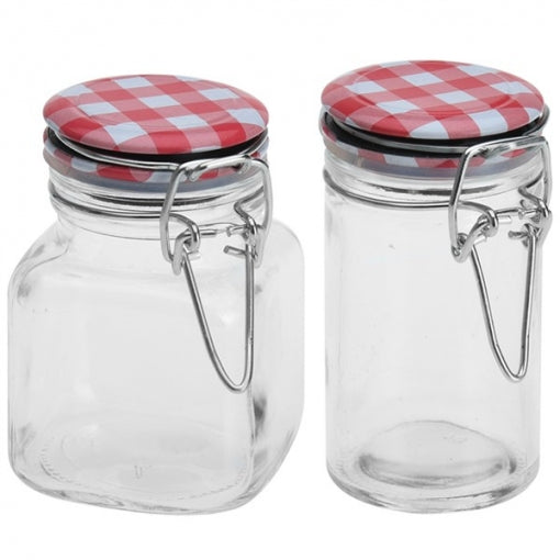 1 BARATTOLO/CONTENITORE IN VETRO 90ML 4X8CM ASSORTITO