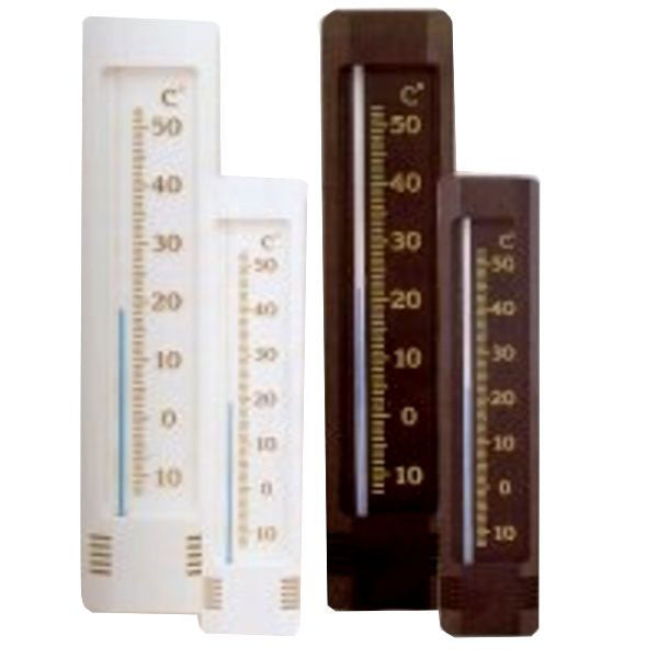TERMOMETRO PLASTICA LUX NERO101801 MOLLER