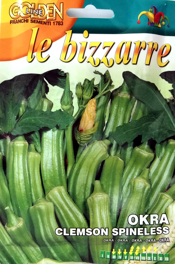 BUSTINA SEMI DI OKRA CLEMSON SPINELESS