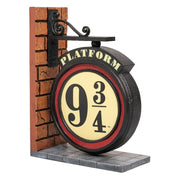 Fermalibri Harry Potter Binario 9 3/4 18x15x15cm Rosso e Nero Peraga Christmas