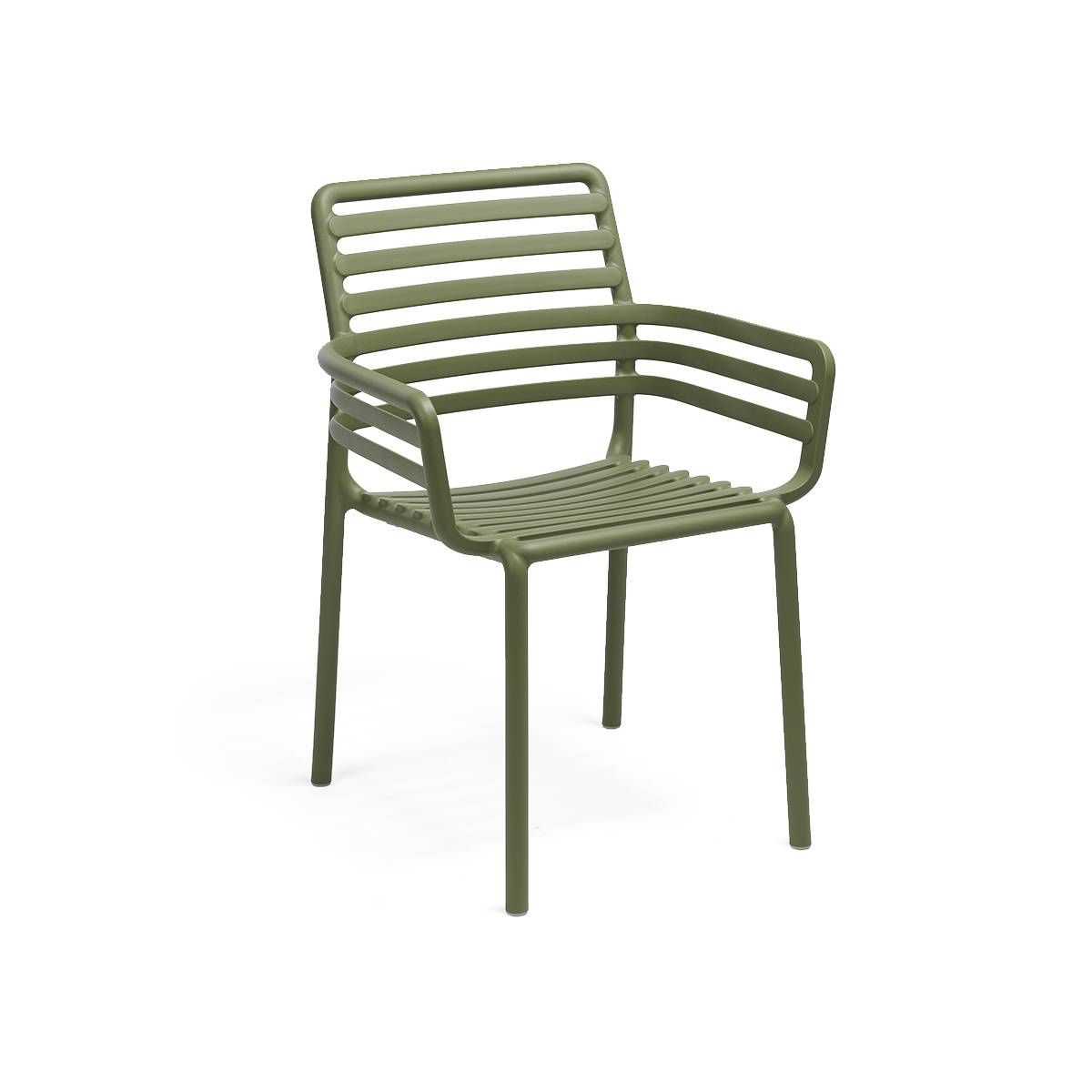 OFFERTA TAVOLO RIO ESTENDIBILE 210/280CM ANTRACITE +6 SEDIE +2 POLTRONE DOGA AGAVE