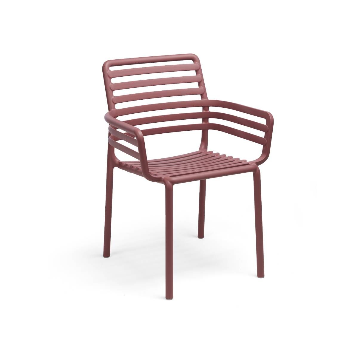 OFFERTA TAVOLO RIO ESTENDIBILE 210/280CM TORTORA +6 SEDIE +2 POLTRONE DOGA MARSALA