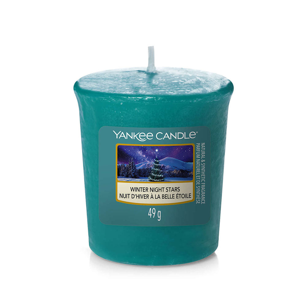 SAMPLER CANDELA VOTIVE WINTER NIGHT STARS