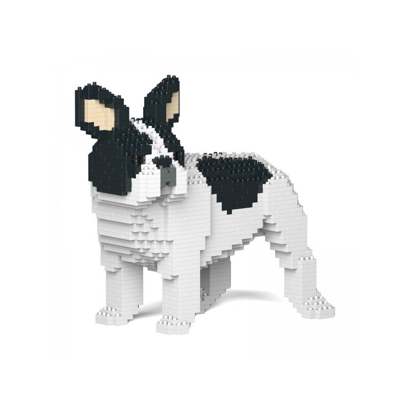LEGO 3D BULLDOG FRANCESE IN PIEDI 26X24CM
