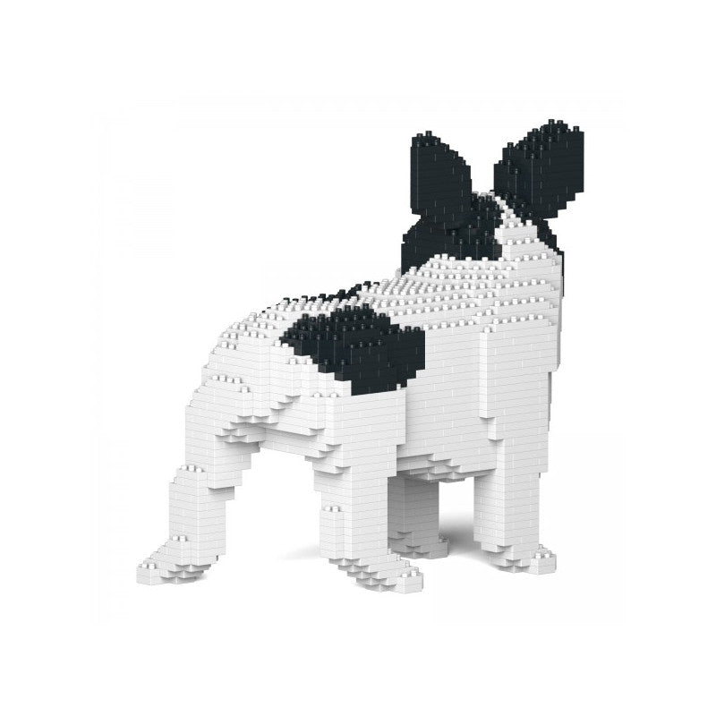 LEGO 3D BULLDOG FRANCESE IN PIEDI 26X24CM