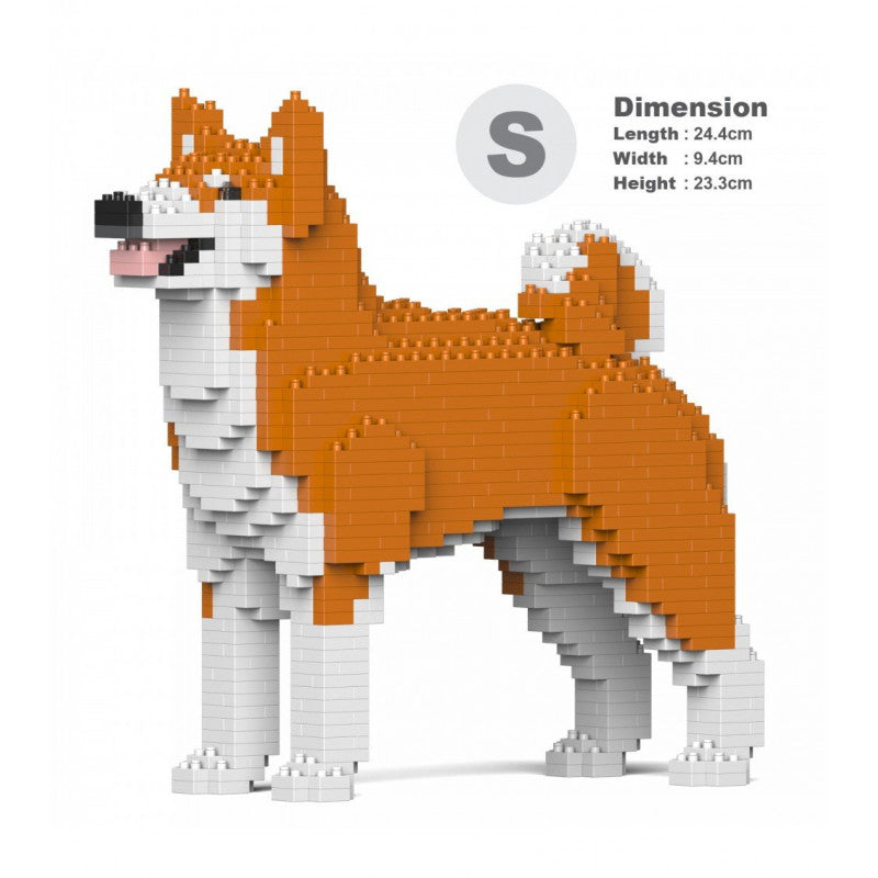 LEGO 3D CANE AKITA INU 24,4 X 9,4 X 23,3CM