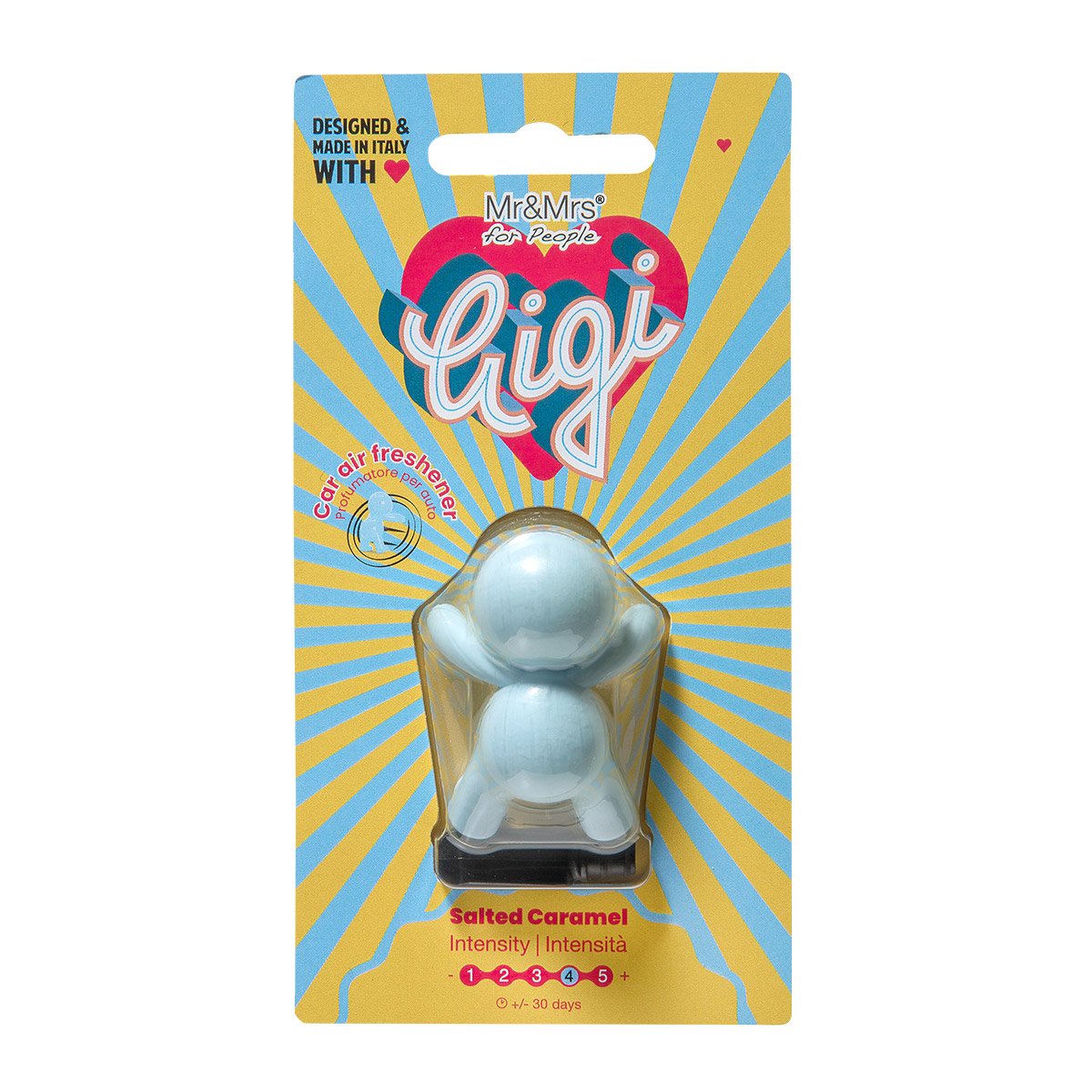 MR & MRS FRAGRANCE PROFUMATORE PER AUTO GIGI YELLOW SALTED CARAMEL