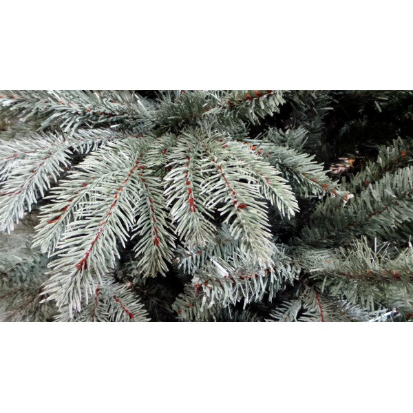 ALBERO DI NATALE SVEDESE 210CM ARGENTATO