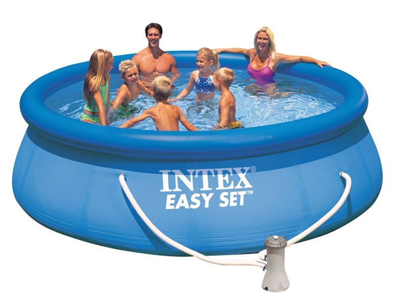 OFFERTA PISCINA EASY SET POOL  CM 457X84 CON POMPA FILTRO + KIT MANTENIMENTO