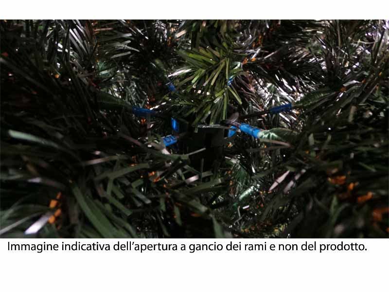 ALBERO DI NATALE ABERDEEN 210CM INNEVATO