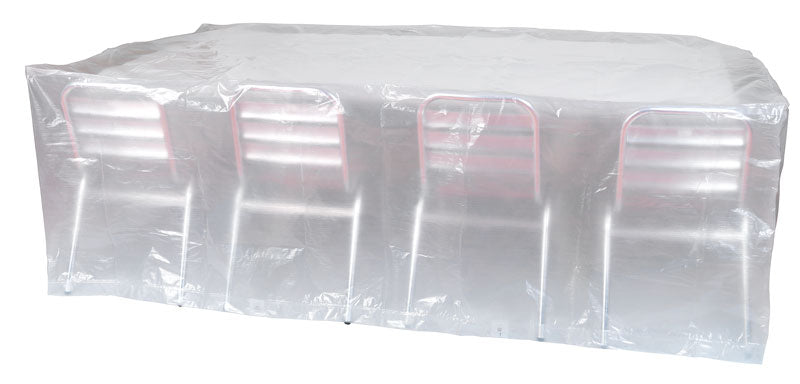 COPERTURA IMPERMEABILE PER TAVOLI RETT. 250X150XH80CM