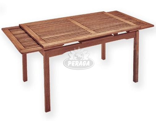 TAVOLO ESTENSIBILE 100X150/270 CM RETTANGOLARE IN KEROUING THUJA