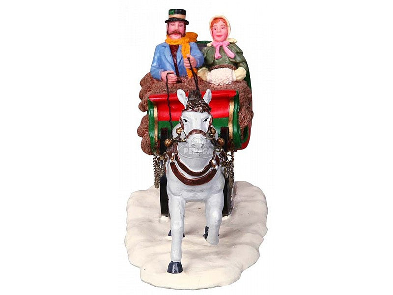 CARROZZA CON SLITTA -  SLEIGH RIDE