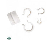 CLIPS DI FISSAGGIO DIAMETRO 8 MM 30 PZ