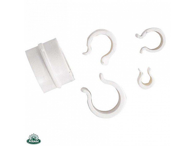 CLIPS DI FISSAGGIO DIAMETRO 8 MM 30 PZ