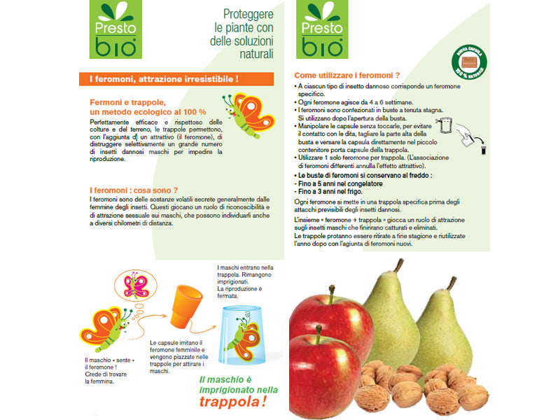 FEROMONI CONTRO IL VERME DELLA CAROTA