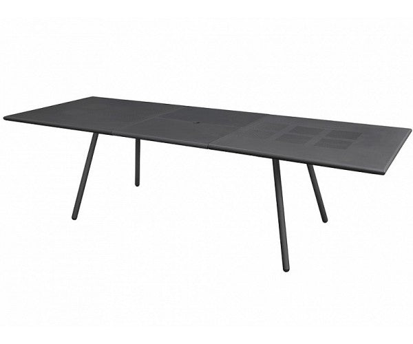 SET TAVOLO BRIDGE ALLUNGABILE 200/270X100 + 6 POLTRONE RONDA FERRO ANTICO