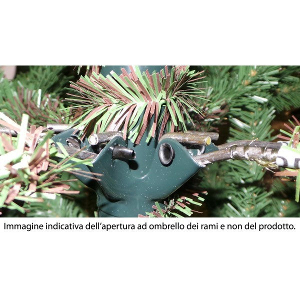 ALBERO DI NATALE SPARK 360CM PREILLUMINATO CON 13600 MINILED