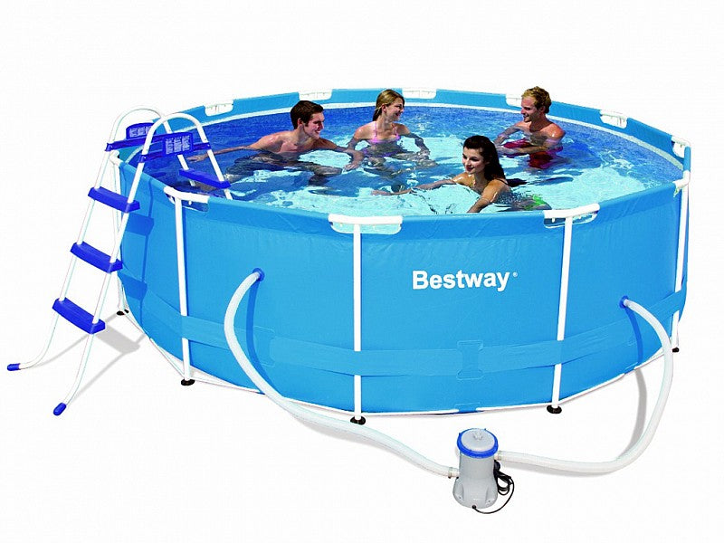 OFFERTA PISCINA ROTONDA Ø366X H100CM FRAME + KIT MANTENIMENTO
