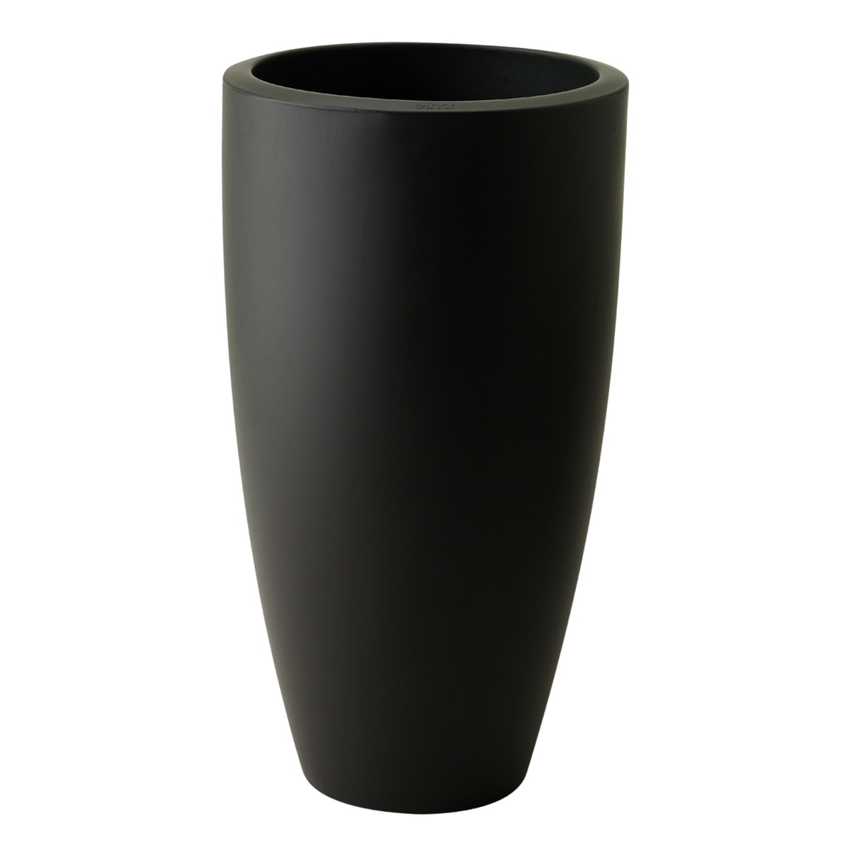 Vaso rotondo alto D 39 x H 70 cm nero ELHO
