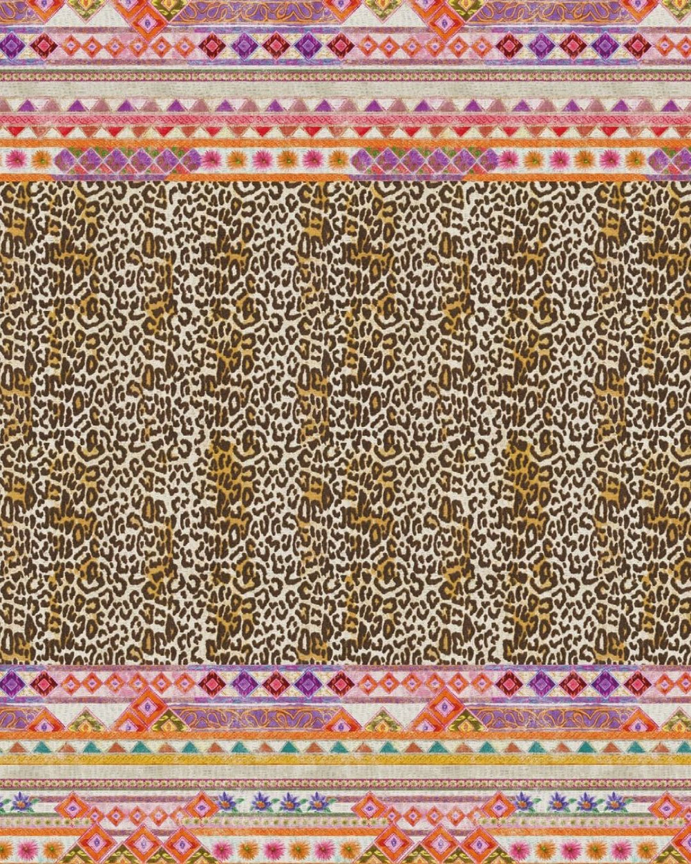 Telo Arredo Mezzero Jurta 180x280 cm Tessitura Toscana Telerie - immagine 1