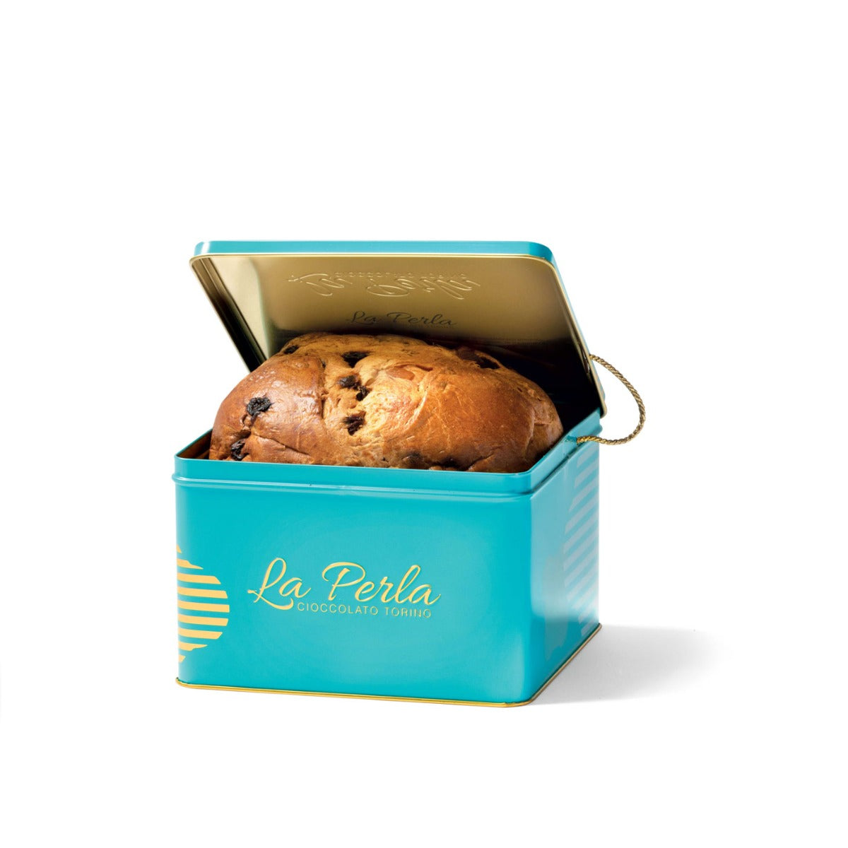 PANETTONE TRADIZIONALE CON CONFEZIONE IN METALLO 750G