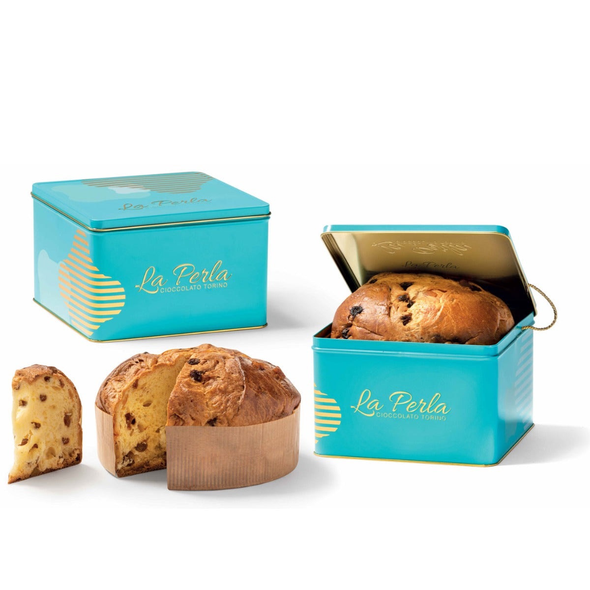 PANETTONE TRADIZIONALE CON CONFEZIONE IN METALLO 750G