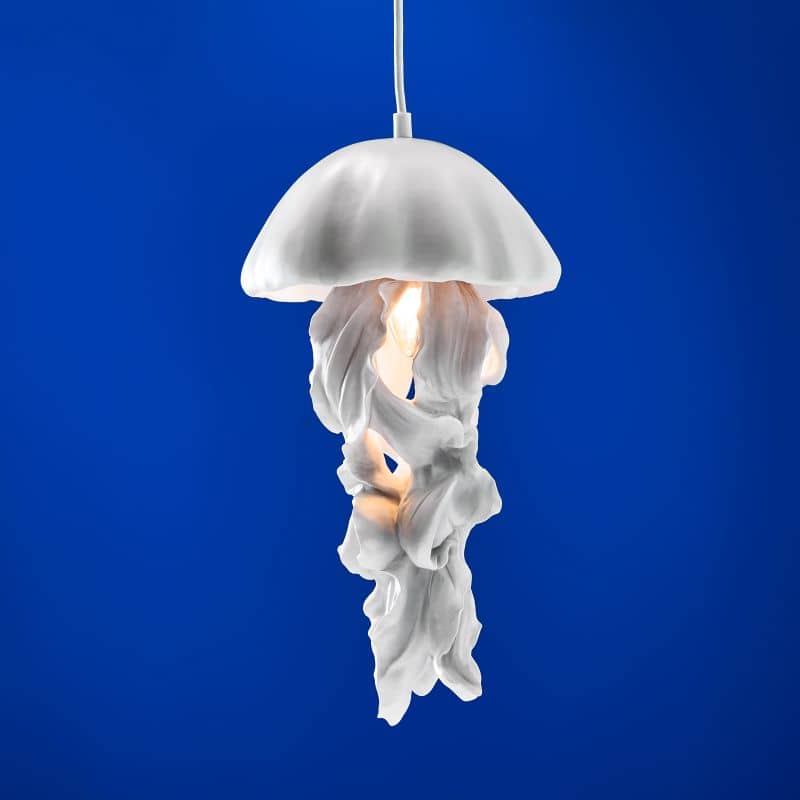 LAMPADA DA SOFFITTO MEDUSA AVA 22.5X21.5X42CM COLORE BIANCO