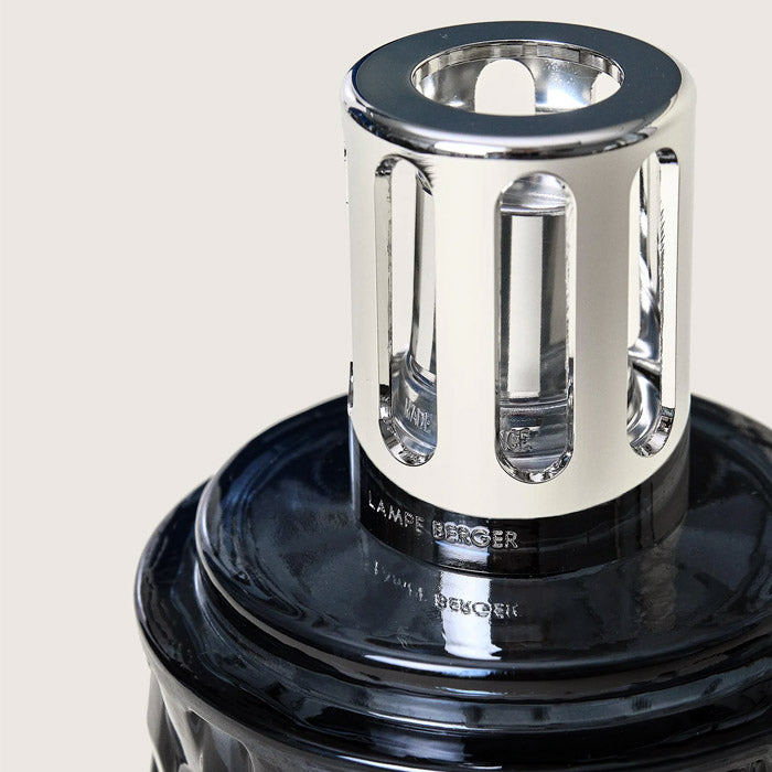 LAMPADA BERGER "GREY" CON FRAGRANZA VELLUTO D'ORIENTE