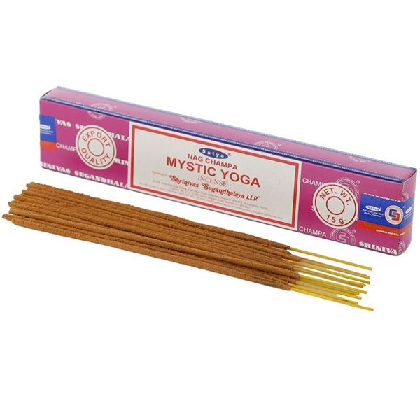 1 CONFEZIONE BASTONCINI INCENSO MISTICO YOGA ASSORTITI