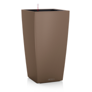 VASO CUBICO COLOR 22 CM MARRONE