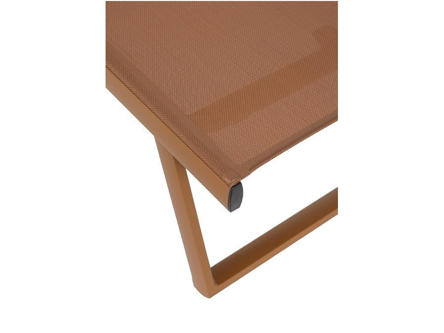 LETTINO PRENDISOLE RECLINABILE CON RUOTE TAYLOR PECAN