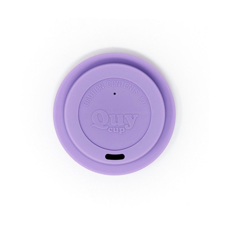 Coperchio in silicone per Tazza Espresso 90 ml Viola QUY CUP