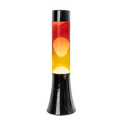 Lampada Lava Mini 9x9x31cm Gradiente Rosso Giallo Fisura