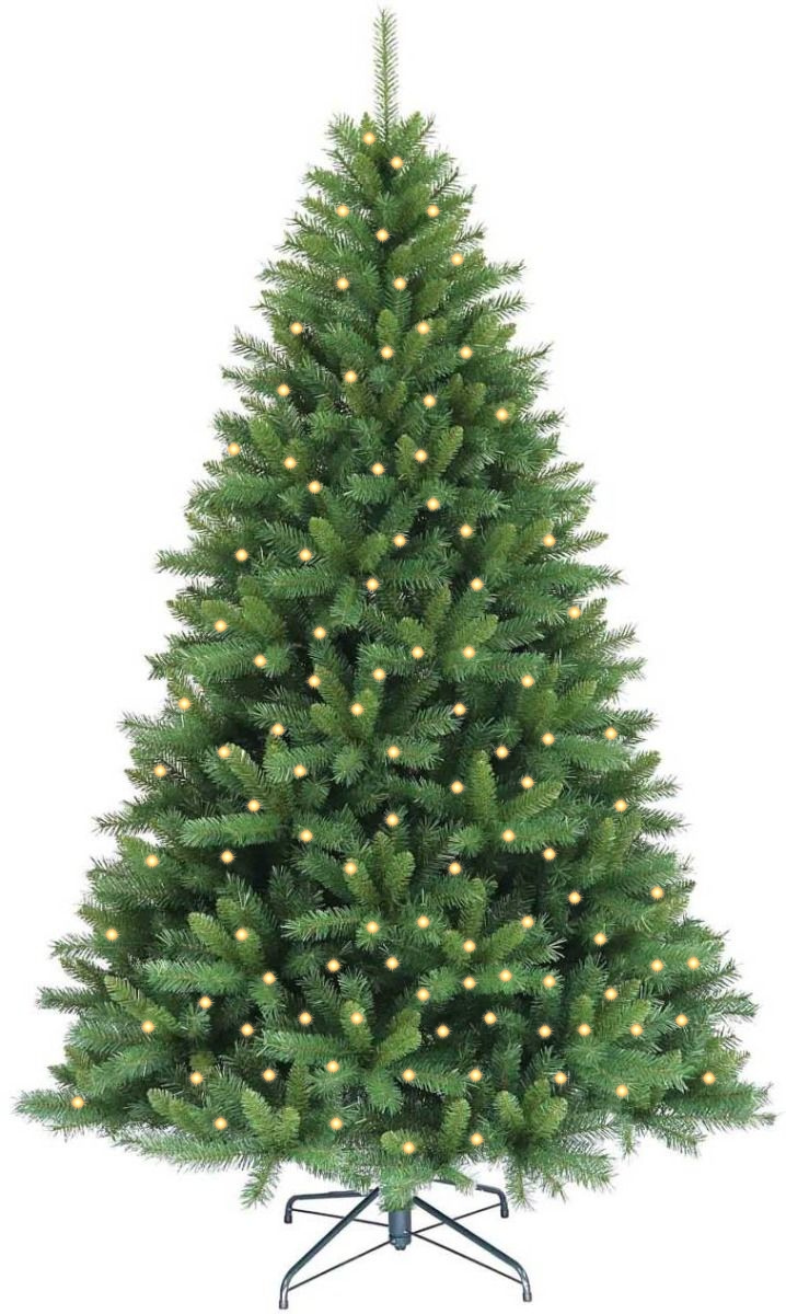 ALBERO DI NATALE LOGAN 210CM PREILLUMINATO CON 544 MINILED