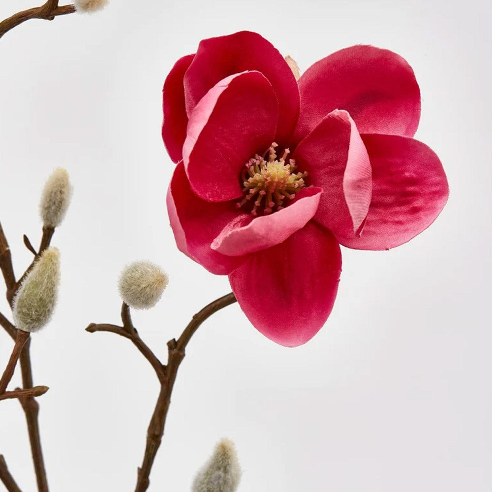 MAGNOLIA STELLATA ARTIFICIALE H53CM FUCSIA